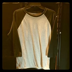 Mens small Baseball Style T-shirt